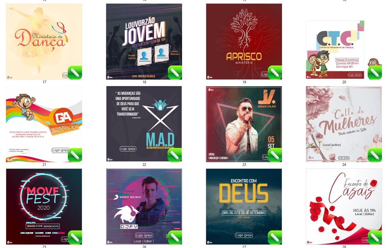 Pack Gospel - CorelDraw - Imagem 3