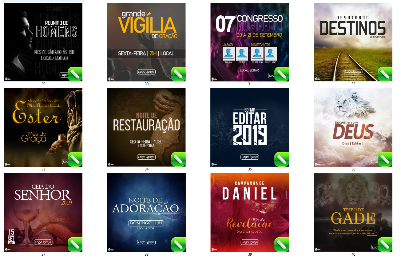 Pack Gospel - CorelDraw - Imagem 4