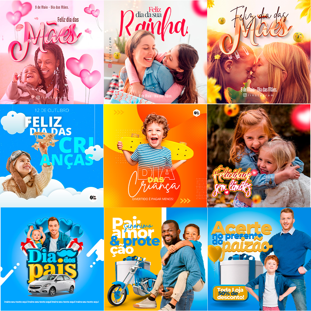 Mega Pack Canva - Datas Comemorativas